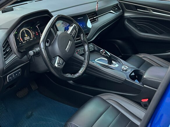 2021 Haval F7 I, синий - вид 4