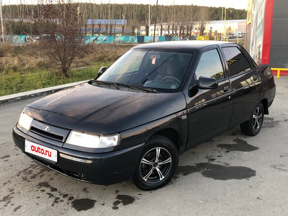 2006 Lada (ВАЗ) 2110, чёрный, 115000 рублей - вид 6