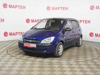 2008 Hyundai Getz I Рестайлинг, синий, 375000 рублей, вид 1