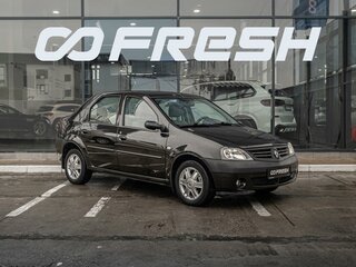 2009 Renault Logan I, чёрный, 610000 рублей, вид 1