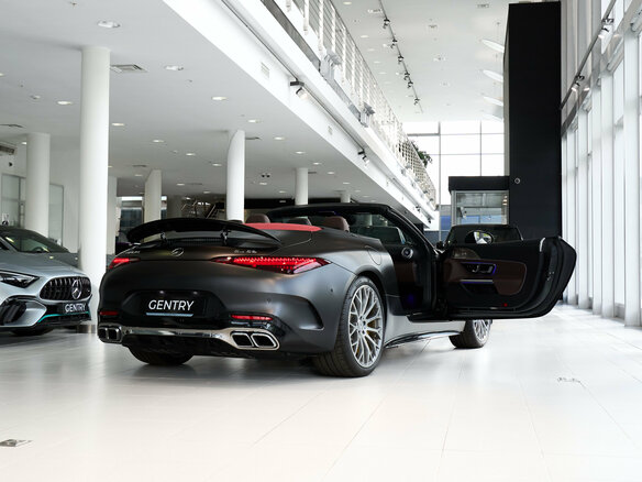 2024 Mercedes-Benz SL-Класс AMG 63 AMG IV (R232), чёрный - вид 7