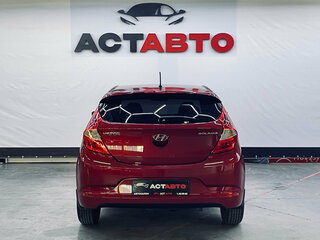 2015 Hyundai Solaris I Рестайлинг, красный, 1255000 рублей, вид 5