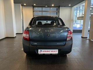2014 Lada (ВАЗ) Granta I, синий, 282000 рублей, вид 4