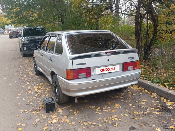 2012 Lada (ВАЗ) 2114, серебристый, 190000 рублей - вид 3