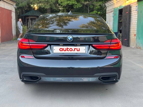 2018 BMW 7 серии 740d xDrive VI (G11/G12), чёрный, 3700000 рублей - вид 7