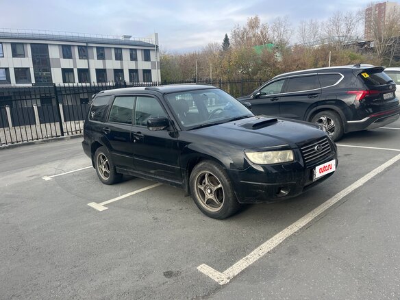 2007 Subaru Forester II Рестайлинг, чёрный, 586000 рублей - вид 1