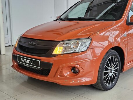 2017 Lada (ВАЗ) Granta Sport I, оранжевый, 989000 рублей, вид 3