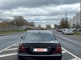 2003 Mercedes-Benz E-Класс 200 III (W211, S211), чёрный, 570000 рублей, вид 5