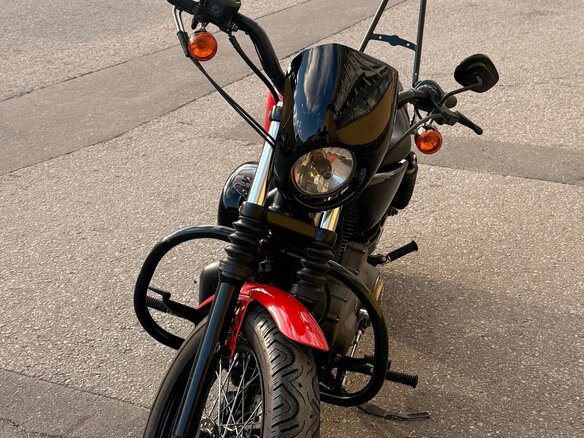 2007 Harley-Davidson Sportster 1200, красный, 650000 рублей - вид 7