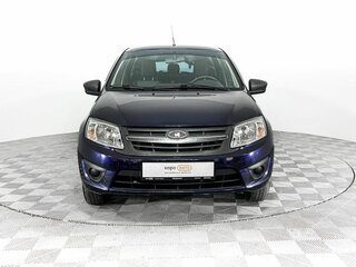 2016 Lada (ВАЗ) Granta I, синий, 415000 рублей, вид 2