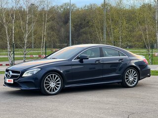 2015 Mercedes-Benz CLS 250 BlueTEC II (C218) Рестайлинг, синий, 2700000 рублей, вид 3