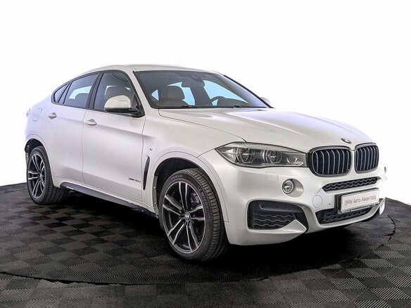 2019 BMW X6 40d II (F16), белый, 4550000 рублей - вид 2
