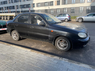 2007 Chevrolet Lanos I, чёрный, 160000 рублей, вид 2