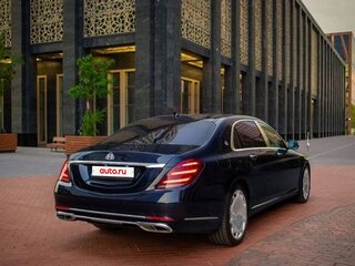2015 Mercedes-Benz S-Класс 400 Long VI (W222, C217), синий, 4700000 рублей, вид 4
