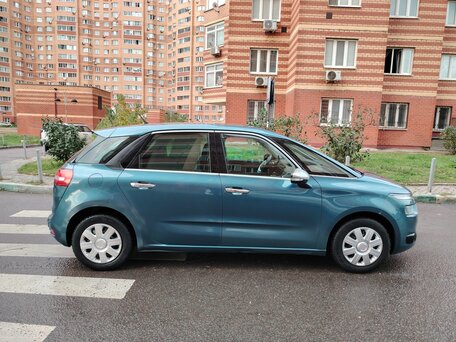 2014 Citroen C4 Picasso II, голубой, 865000 рублей, вид 4