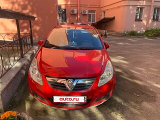 2007 Opel Corsa D, красный, 220000 рублей, вид 1