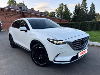 2021 Mazda CX-9 II Рестайлинг, белый, 4850000 рублей, вид 4