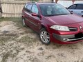 2008 Renault Megane II Рестайлинг, красный