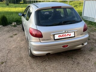 2000 Peugeot 206, серебристый, 160000 рублей, вид 2