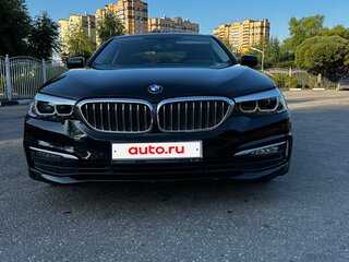 2018 BMW 5 серии 520i VII (G30/G31/G38), чёрный, 1950000 рублей, вид 3