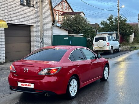 2010 Mazda 6 II (GH) Рестайлинг, красный, 860000 рублей, вид 4