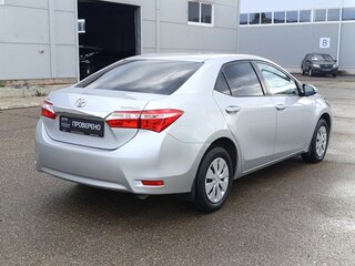 2014 Toyota Corolla XI (E160, E170, E180), серебристый, 1169000 рублей, вид 5