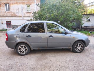 2009 Lada (ВАЗ) Kalina I, серый, 185000 рублей, вид 4