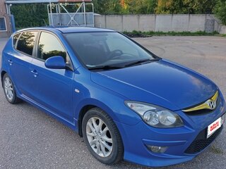 2010 Hyundai i30 I Рестайлинг, синий, 710000 рублей, вид 4