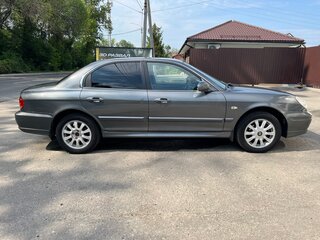 2007 Hyundai Sonata ТагАЗ IV (EF) Рестайлинг, серый, 400000 рублей, вид 4