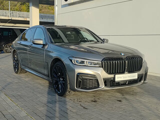 2019 BMW 7 серии 730d xDrive VI (G11/G12) Рестайлинг, серый, 5300000 рублей, вид 3