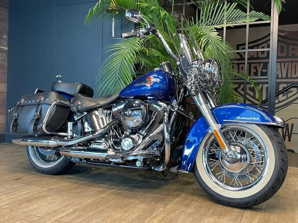 2015 Harley-Davidson Heritage, синий, 1850000 рублей - вид 2