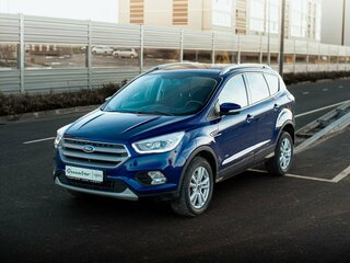 2017 Ford Kuga II Рестайлинг, синий, 1555000 рублей, вид 3