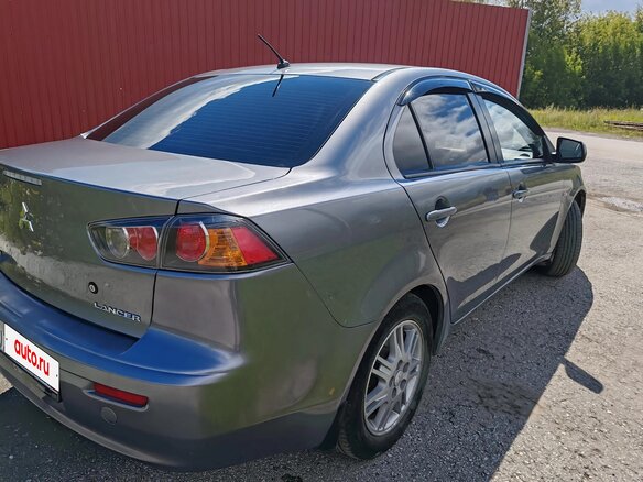 2012 Mitsubishi Lancer X Рестайлинг, серый - вид 5