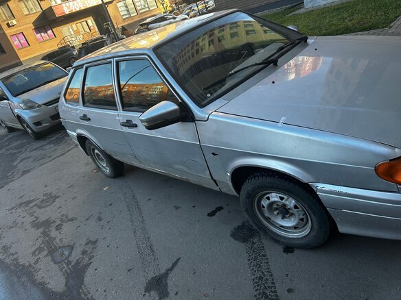 2008 Lada (ВАЗ) 2114, серебристый, 60000 рублей - вид 2