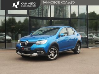 2019 Renault Logan Stepway II Рестайлинг, синий, 1170000 рублей, вид 1
