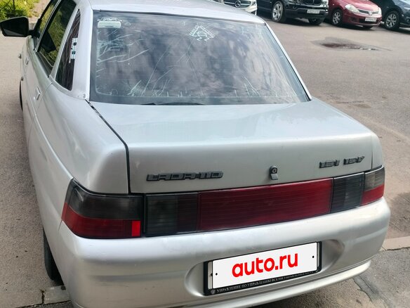 2002 Lada (ВАЗ) 2110, серебристый - вид 3