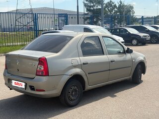 2010 Renault Logan I Рестайлинг, бежевый, 199000 рублей, вид 4