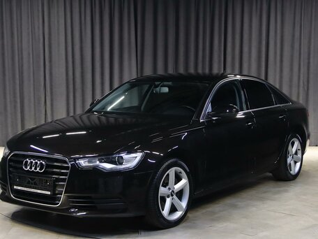 2014 Audi A6 IV (C7), чёрный, 1299000 рублей, вид 1