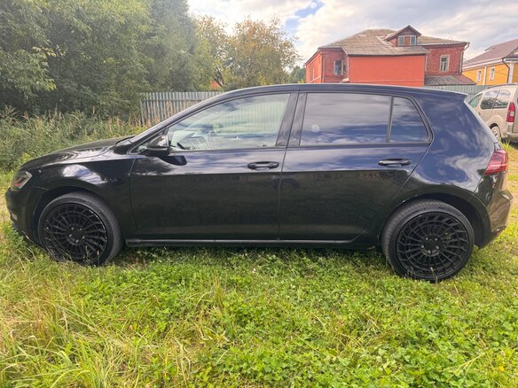 2014 Volkswagen Golf VII, чёрный - вид 6