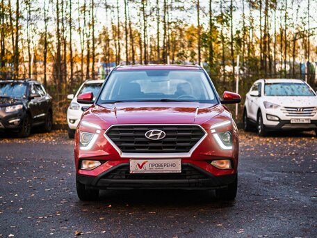 2021 Hyundai Creta II, красный, 1980000 рублей, вид 3