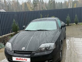 2003 Hyundai Tiburon II (GK), чёрный, 1000000 рублей, вид 1