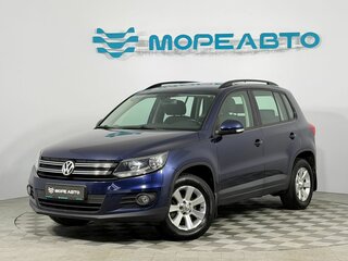 2013 Volkswagen Tiguan I Рестайлинг, синий, 1160000 рублей, вид 1