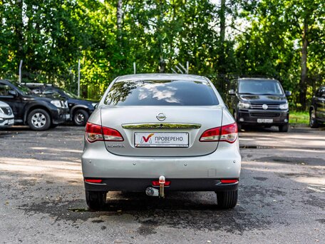 2016 Nissan Almera III (G15), серебристый, 489000 рублей, вид 4