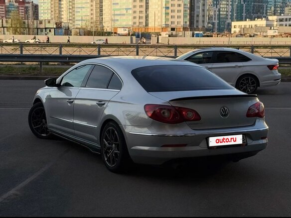 2010 Volkswagen Passat CC I, серебристый - вид 4