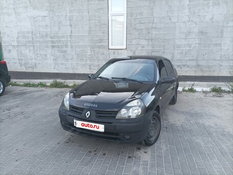 2005 Renault Symbol I Рестайлинг, чёрный, 215000 рублей, вид 2