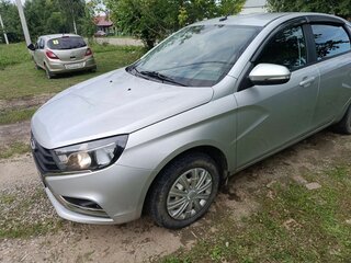2018 Lada (ВАЗ) Vesta I, серебристый, 750000 рублей, вид 2