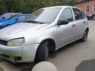 2013 Lada (ВАЗ) Kalina I, серебристый, 89999 рублей, вид 1