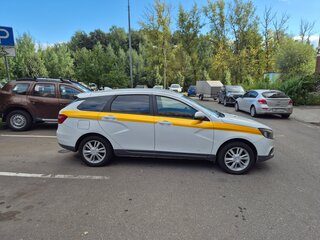 2019 Lada (ВАЗ) Vesta SW I, белый, 625000 рублей, вид 4