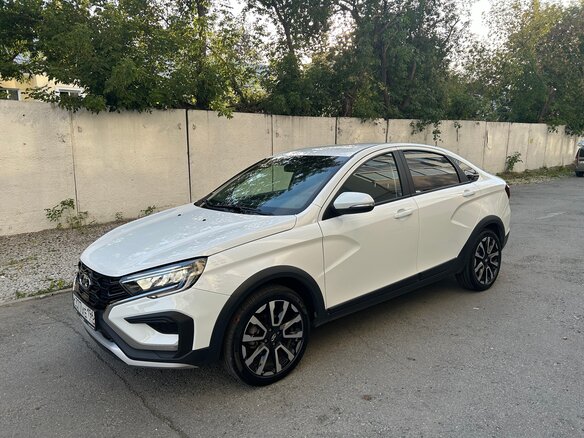 2023 Lada (ВАЗ) Vesta Cross I Рестайлинг (NG), белый - вид 5