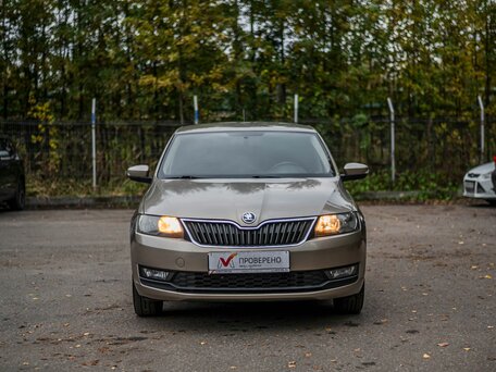 2019 Skoda Rapid I Рестайлинг, бежевый, 1344000 рублей, вид 3
